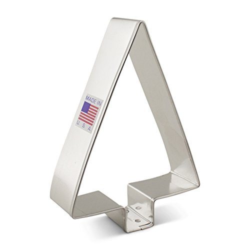 Ann Clark Simple Tree Cookie Cutter - 4 Inches - Tin Plated Steel Ann Clark Simple Tree Cookie Cutter - 4 Inches - Tin Plated Steel