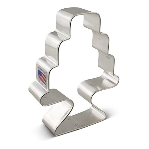 Ann Clark Cake With Stand Cookie Cutter - 4.5 Inches - Tin Plated Steel