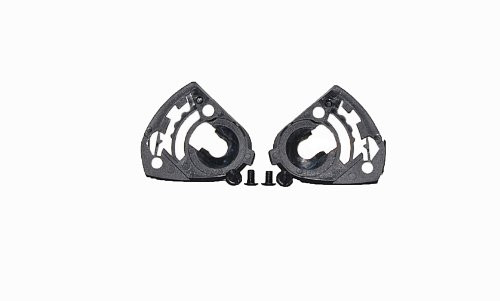 Vega Pedestal Mount with Screw for Series B Helmet - Pair Black