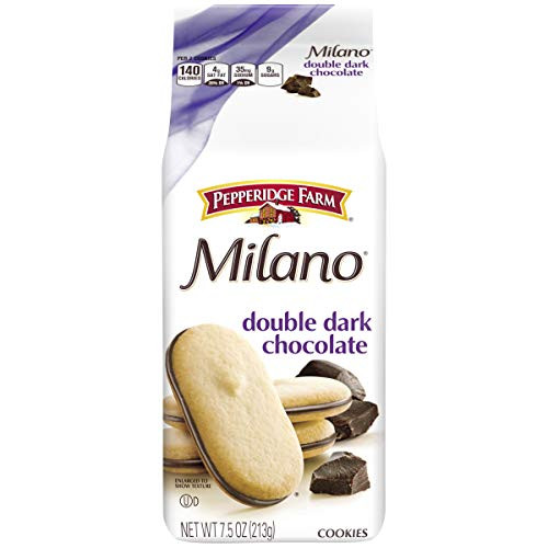 Pepperidge Farm Milano Double Dark Chocolate Cookies 7_5 Ounce Pack of 3
