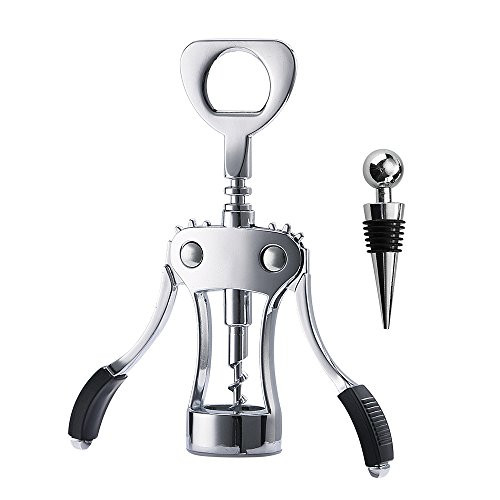 QLL Stainless Steel Red Wine Beer Bottle Opener Wing Corkscrew QLL Stainless Steel Red Wine Beer Bottle Opener Wing Corkscrew