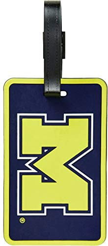 aminco NCAA Michigan Wolverines Soft Bag Tag