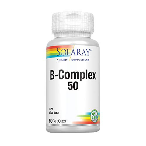 Solaray B-Complex Supplement 50mg 50 Count