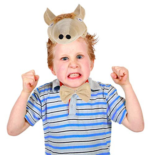 BESTOYARD 3pcs Cosplay Horse Costume Accessory Animal Headband Bow Tie Tail Set Kids Performance Costume Accessory