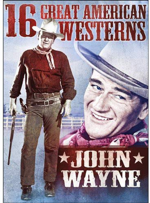 16 Great American Westerns John Wayne