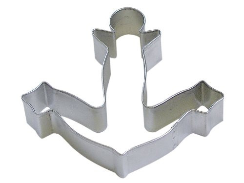 Cybrtrayd R and M Anchor 4.5-Inch Cookie Cutter in Durable, Economical, Tinplated Steel