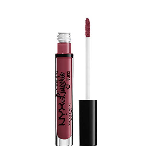 NYX PROFESSIONAL MAKEUP Lip Lingerie Gloss - Euro Trash Dark Pink-Brown