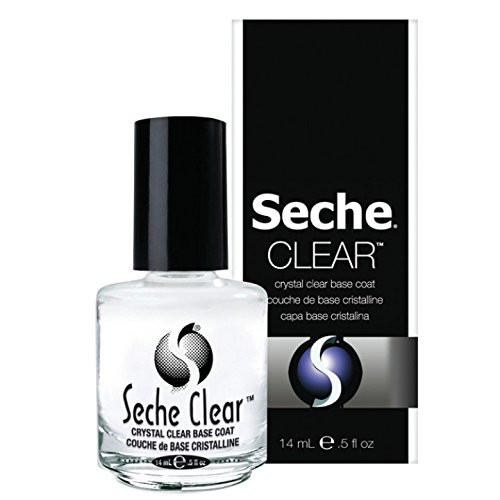 Seche Base Nail Coat, Clear, 0.5 Fluid Ounce Seche Base Nail Coat, Clear, 0.5 Fluid Ounce