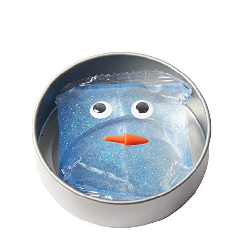 Ahyuan Shining Starry Sky Slime Putty Soft Cryster Non-Sticky Bouncing Slime Putty for Stress Reliever and Fun