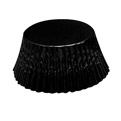 Fox Run 7159 Foil Bake Cups, Standard, Black - 32 Count