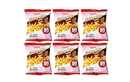 Calbee Baked Shrimp Chips 6 Pack Total of 6oz