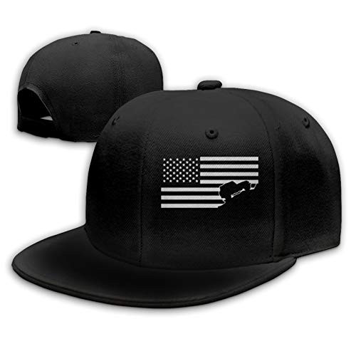 Negi Car American Flag Flat Bill Hats Snapback Hat Baseball Cap for Mens Adjustable Negi Car American Flag Flat Bill Hats Snapback Hat Baseball Cap for Mens Adjustable