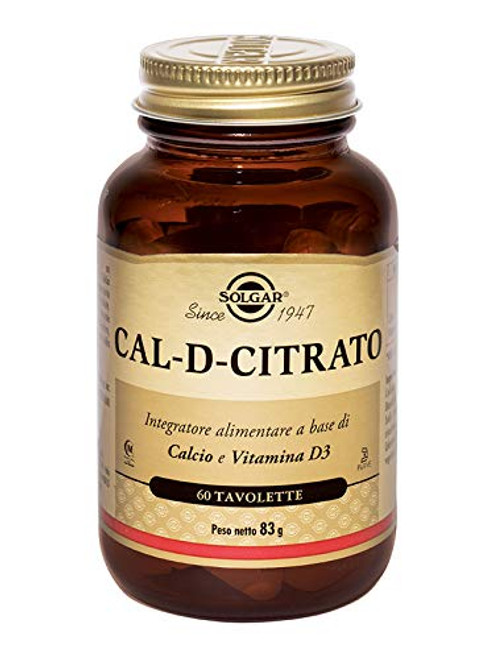 Calcium Citrate with Vitamin D3 60 Tablets