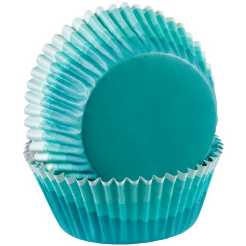 Wilton ColorCup Standard Baking Cups, Blue Ombre, 36-Pack (W415CC-0631)
