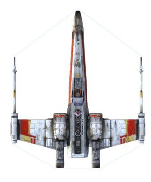 Star Wars Microkite Mini Mylar Kite X-Wing Fighter