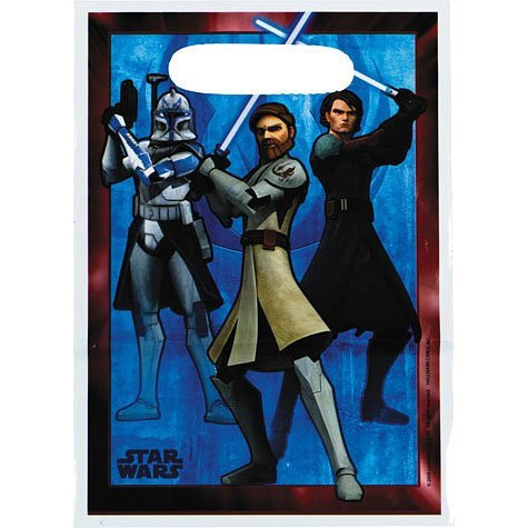 Star Wars The Clone Wars Party Treat Sacks 8 Pack