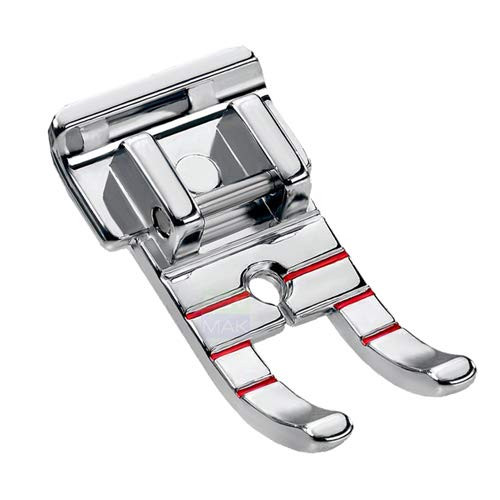 ZIGZAGSTORM 321417008 3708-1 14 inch Quilting Piecing Presser Foot for All Low Shank Snap-On SingerBrotherBabylockJanomeKenmoreWhiteJukiSimplicityElna Sewing Machine ALT 2500267 ZIGZAGSTORM 321417008 3708-1 14 inch Quilting Piecing Presser Foot for All Low Shank Snap-On SingerBrotherBabylockJanomeKenmoreWhiteJukiSimplicityElna Sewing Machine ALT 2500267