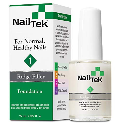 Nail Tek Foundation 1 Ridge Filling Strengthening Base Coat for Strong Healthy Nails 0_5 oz 1-Pack Nail Tek Foundation 1 Ridge Filling Strengthening Base Coat for Strong Healthy Nails 0_5 oz 1-Pack