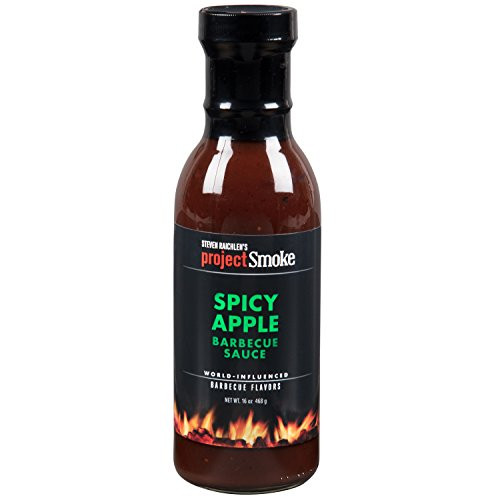Steven Raichlen Project Smoke BBQ Barbecue Sauce- Spicy Apple Single Pack Barbeque Sauce