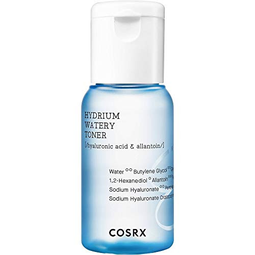 COSRX Hydrium Watery Toner 50ml  1_69 fl_oz  Hyaluronic Acid Moisture Toner  Korean Skin Care Cruelty Free Paraben Free