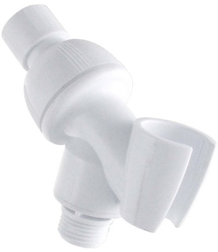 LDR Industries 520 2440W Shower Arm Mount, White