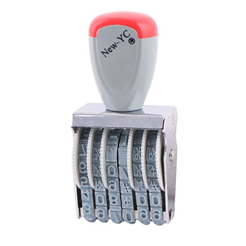 Uxcell Rubber Stamps Vintage Number Self Inking a17030400ux0311