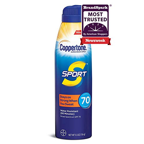 Coppertone SPORT Continuous Sunscreen Spray Broad Spectrum SPF 70 5_5 Ounce Packaging may vary