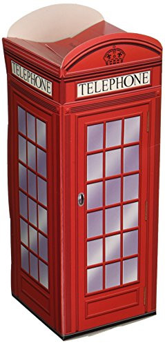 Beistle 54121 Phone Box Favor Boxes, 3 by 81/2-Inch