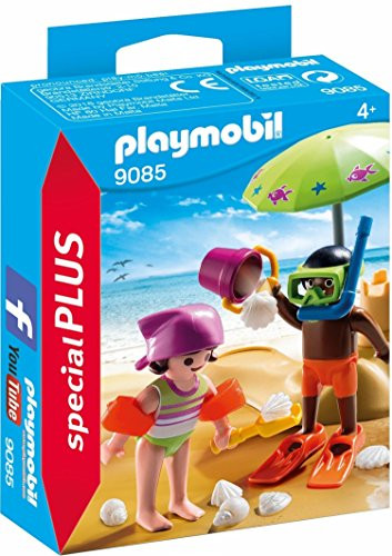 PLAYMOBIL® Children at The Beach Building Set