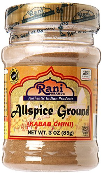 Rani All Spice Ground Powder Spice 3oz 85g ~ All Natural Vegan Gluten Free Ingredients NON-GMO Rani All Spice Ground Powder Spice 3oz 85g ~ All Natural Vegan Gluten Free Ingredients NON-GMO
