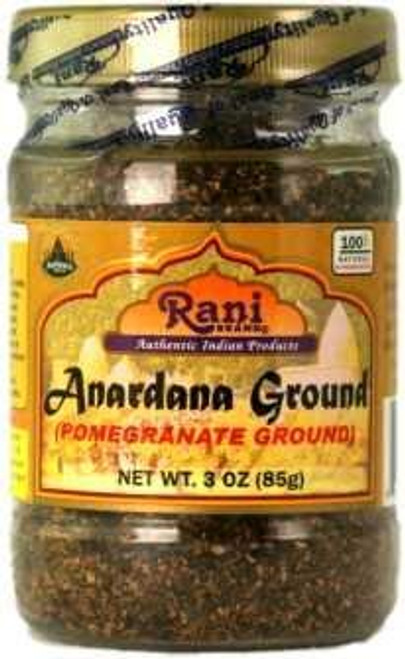 Rani Anardana Pomegranate Ground Indian Spice 3oz 85g ~ All Natural No Color Gluten Free Ingredients Vegan NON-GMO No Salt or fillers Rani Anardana Pomegranate Ground Indian Spice 3oz 85g ~ All Natural No Color Gluten Free Ingredients Vegan NON-GMO No Salt or fillers