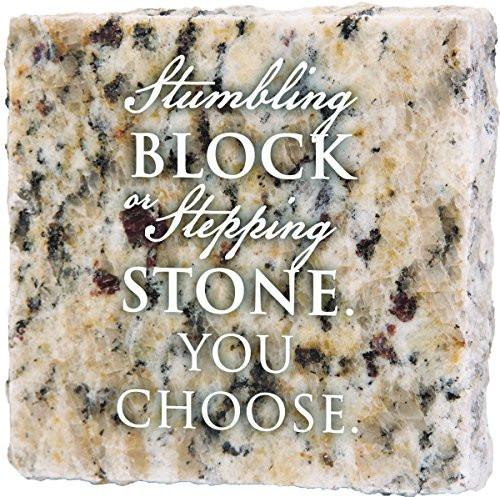 Carpentree Stumbling Block Granite Plaque 4x4