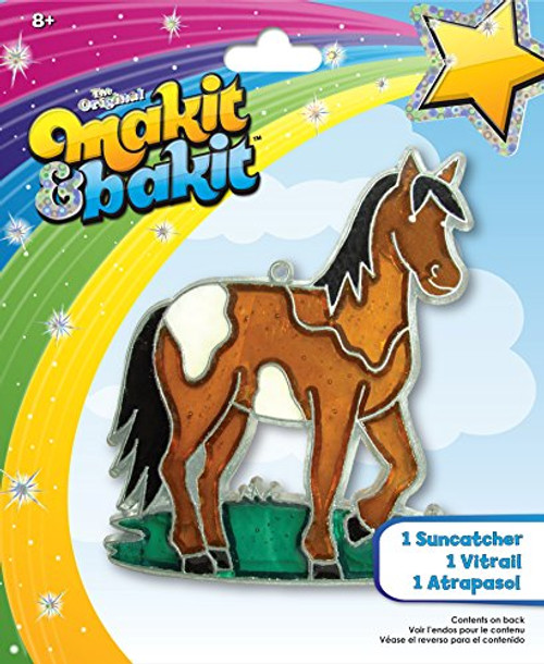 Colorbok TB-48945 Makit and Bakit Suncatcher Kit, Horse