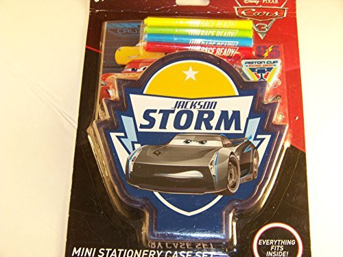 Jackson Storm Mini Stationary Case Set Disney Pixar Cars 3 Jackson Storm Mini Stationary Case Set Disney Pixar Cars 3