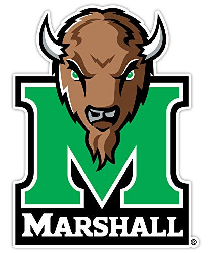 Marshall Thundering Herd 4 Inch Vinyl Mascot Decal Sticker