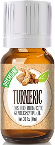Turmeric Essential Oil - 100 Pure Therapeutic Grade Turmeric Oil - 10ml
