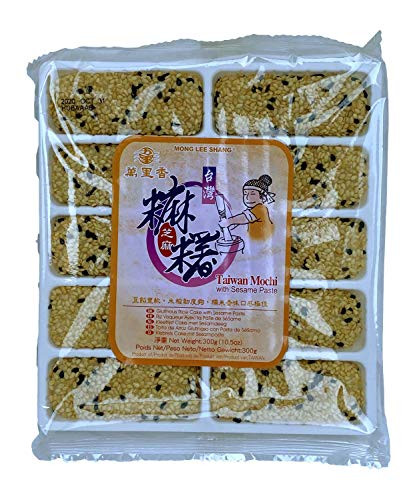 Mong Lee Shang Taiwan Mochi with Sesame Paste 300g - Pack of 1