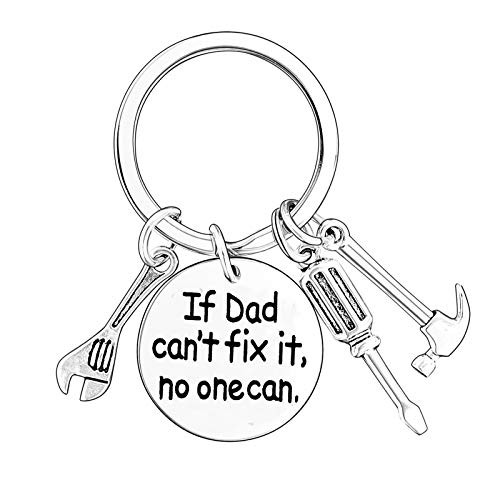 Papa Dad Gifts - If DadPapa Cant Fix It No One Can Keychain Gifts for Dad from Daughter Son Daddy Gifts from Kids Fathers Day Gifts Papa Gifts Dad Keychain Dad Keychain