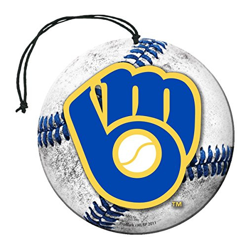 MLB Milwaukee Brewers Auto Air Freshener 3-Pack