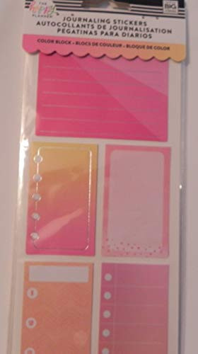 The Happy Planner Journaling Stickers Color Block