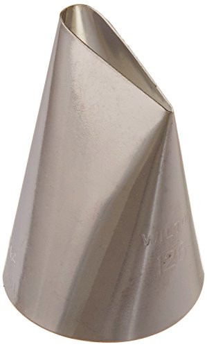 Wilton 402-126 No. 126 Petal Decorating Tip, Multicolor
