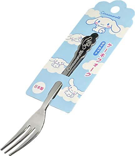 KAKUSE Sanrio Cinnamoroll Stainless Cake Fork 13_6cm L Flatware Serving Forks Kitchen Japan Die Cut