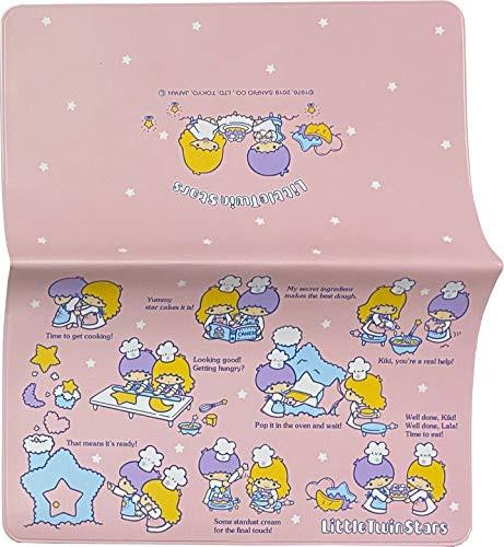 Sanrio Little Twin Stars Card Receipt Passbook Case with Pocket Cooking