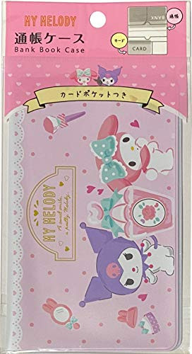 Sanrio My Melody   Kuromi Card Receipt Passbook Case with Pocket Good friend