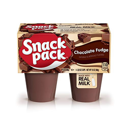 Snack Pack Chocolate Fudge Pudding Cups 4 Count Snack Pack Chocolate Fudge Pudding Cups 4 Count