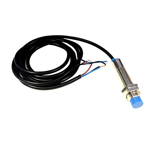 TwidecM12 4mm Sensing Work Voltage 5V DC NPN NO Normally Open 3D Printer Cylinder inductive Proximity Sensor Switch Special for MCU LJ12A3-4-ZBX-5V