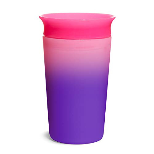 Munchkin Miracle 360 Color Changing Sippy Cup 9 Oz Pink
