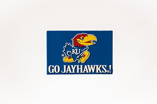 Collegiate Pulse Kansas Jayhawks NCAA PVC Magnet