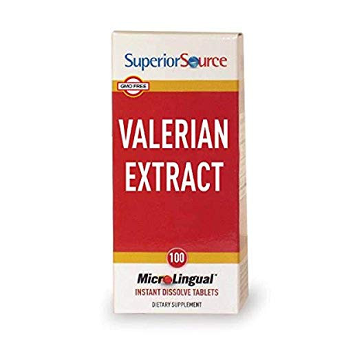 Superior Source Valerian Extract Nutritional Supplements 100 Count