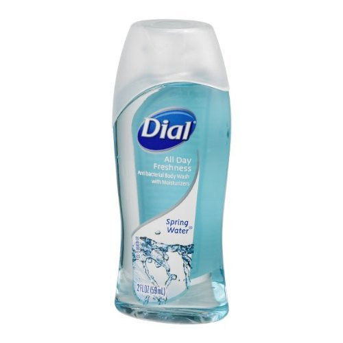 Dial Spring Water Antibacterial Body Wash 2 fl ozTRAVEL SIZE